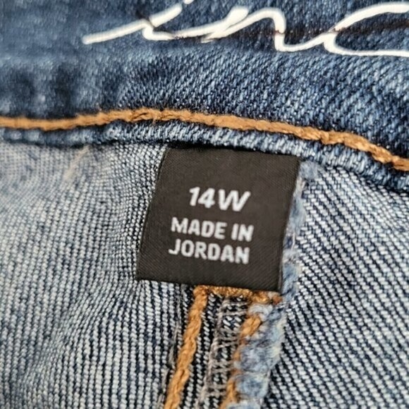 Inc Embellished Skinny Tapered Leg Ankle Jean 14W - Picture 9 of 14